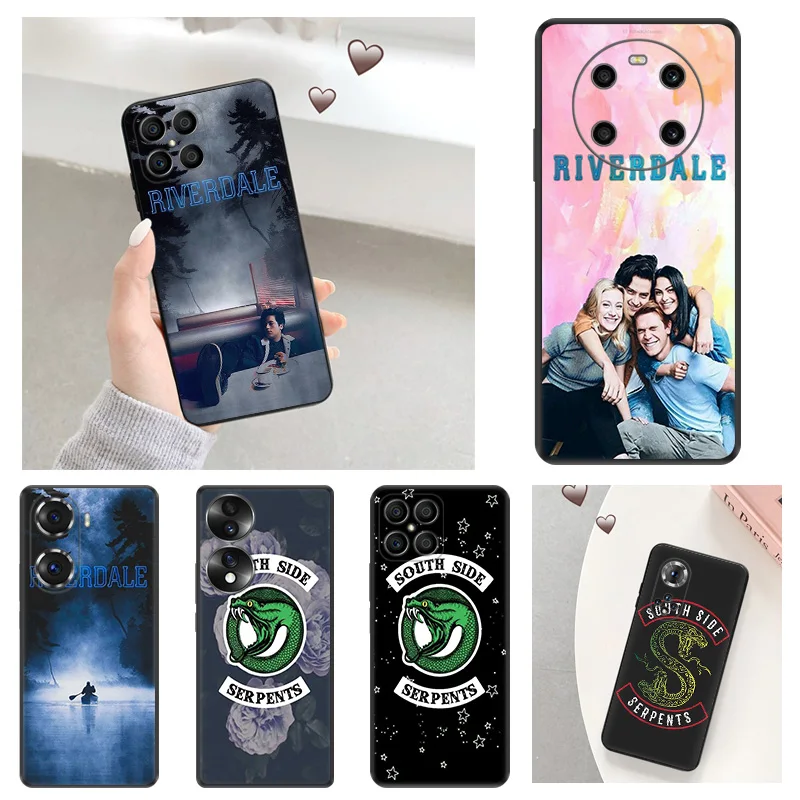 Soft Anti-Drop Phone Case For Honor X7b X6 70 90 X8 b X9A X9B Magic5 Pro X8A X6A Riverdale Serpents Pixel 8A 7A 6A 6 7 8 Cover