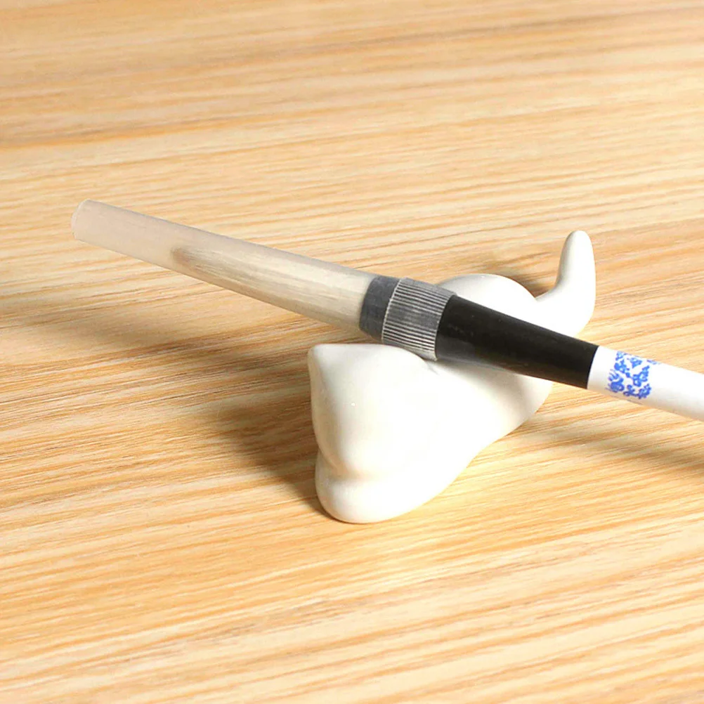 

3Pcs Calligraphy Brush Stand Fine Craftsmanship Writing Brush Base Desktop Adornment Study Room Decor Study Room Desk Adorn