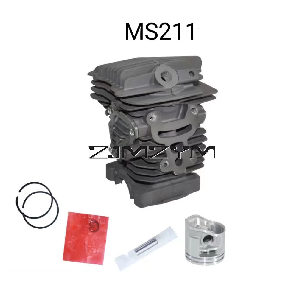Piston silinder 38MM/40MM cocok untuk MS181 MS211, bagian pengganti gergaji mesin