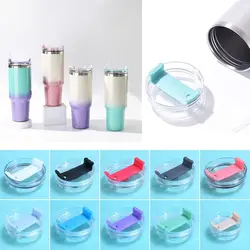 Replacement Themos Bottle Cover Splash Spill Proof Sealing Cup Cap Insulating Cup Lid Multicolor Themos Cup for 20/30oz