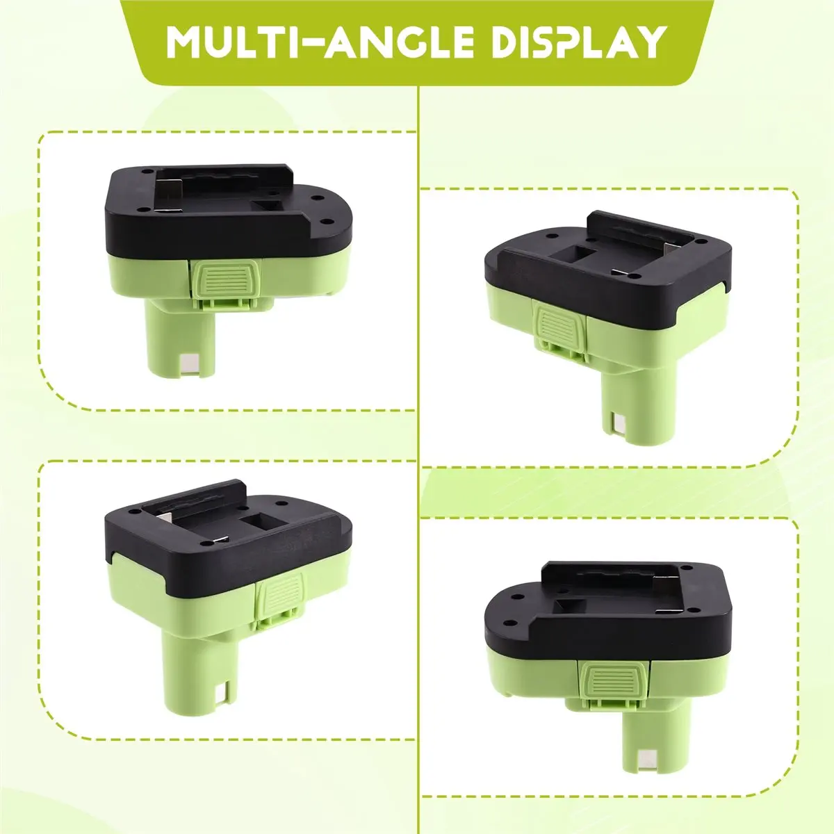 DT81 P108 P109 Power Tool Parts for Ryobi 18V Power Tool BS18RL Adapter for Bosch Li-Ion Battery