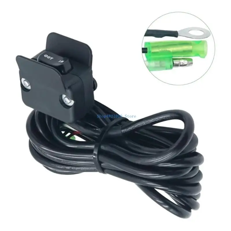 T3LF Bộ công tắc mini thay thế công tắc ngón tay cái Bộ dây điều khiển tay cầm