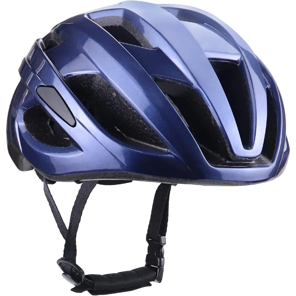 

Bike Helmet for Adult Men and Women, Ages 14 and Up with Suggested Fit 55 to 58cm, Lightweight with Adjustable Y Dividers and So