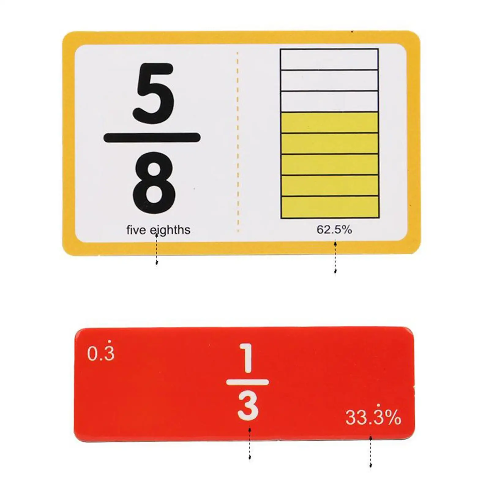Azulejos de fracción magnética, juego educativo de manipuladores de aprendizaje de matemáticas, juguete educativo para practicar lecciones de grupo, niños de 3 años