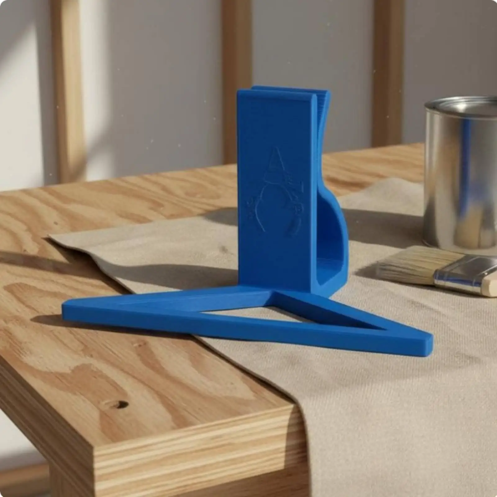 Paint Drip Clip Home Improvement Plastic Paint Can Holder with Brush Rest for Wall Painting Canvas Art