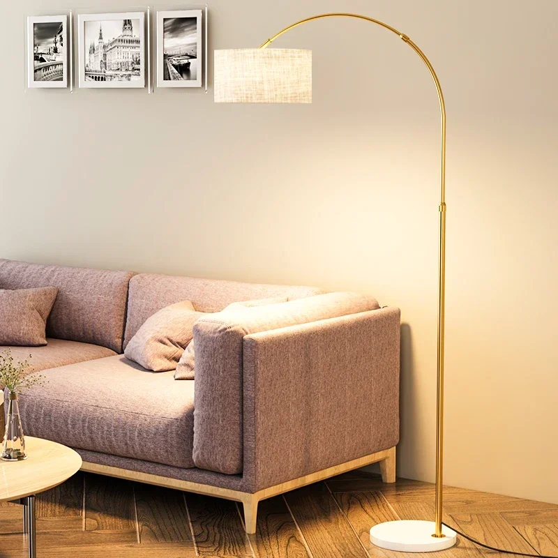 

Floor Lamp Living Room Sofa Edge Night Fish Luring Lamp Modern Minimalist Nordic Creative Minimalist Light Luxury Table Lamp