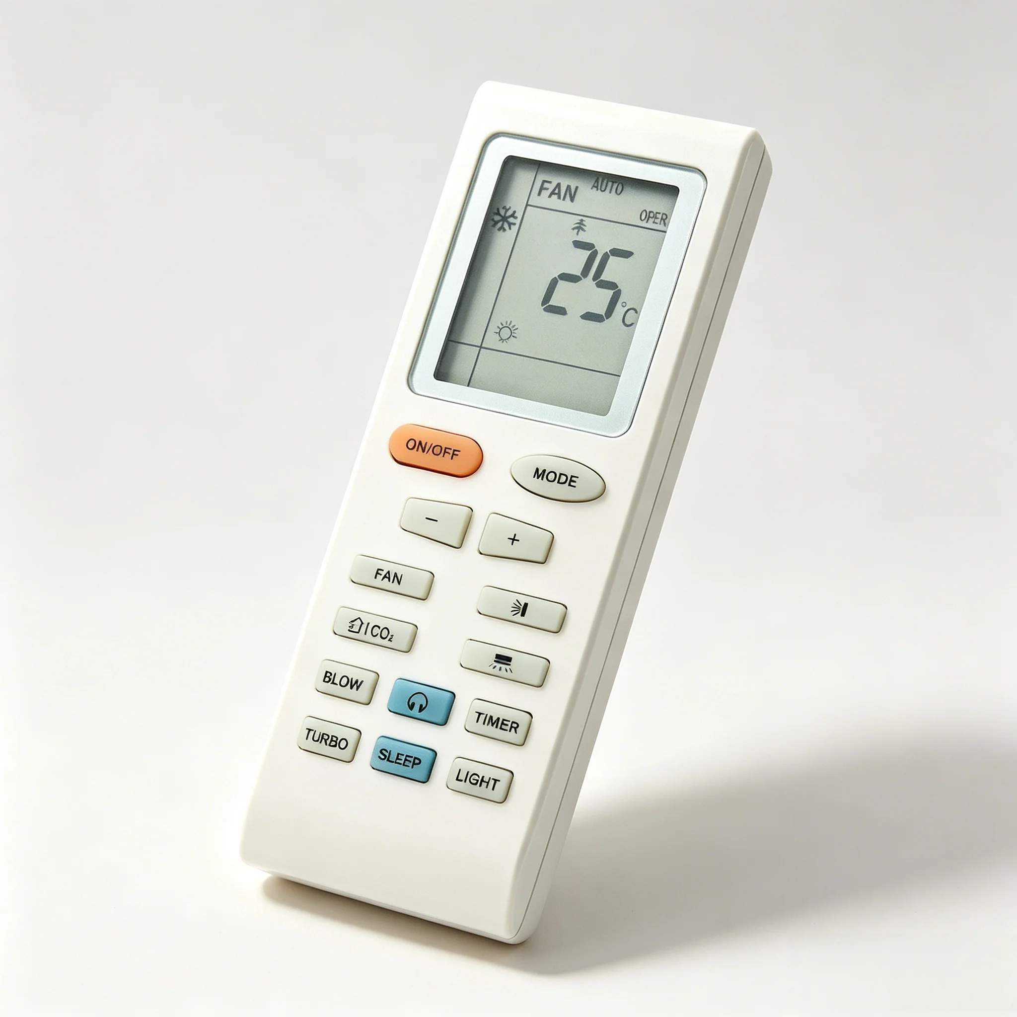 Spare Control Remote For GREE AC Unit, YB1FB1 wear-resistant design, cost-effective replacement accessory