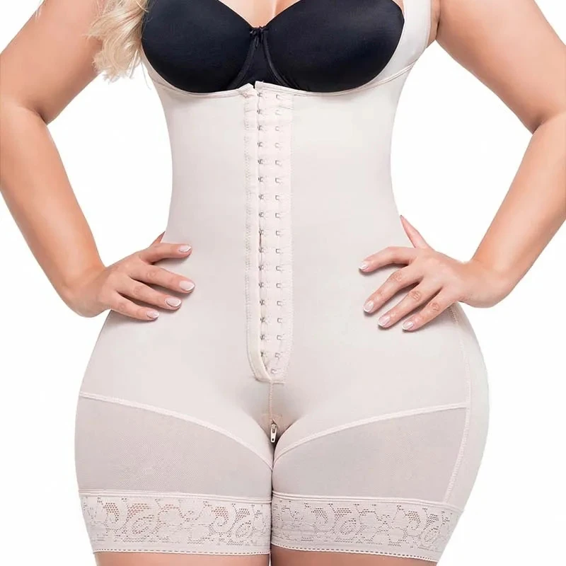 Fajas Colombianas Binders Shapers Waist Trainer Butt Lifter Shapewear Women Post Surgery Full Body Shaper Bbl Compression Girdle