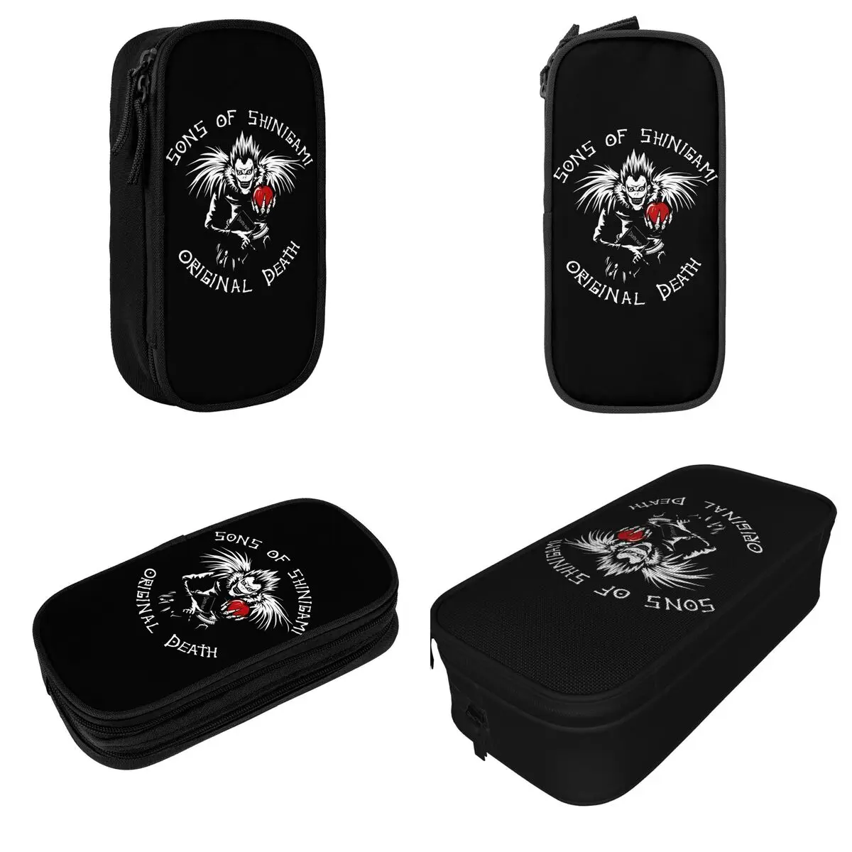 Death-Note Söhne von Shinigami Feder mäppchen Bleistift box Stift box für Schüler große Aufbewahrung tasche Schul bedarf Geschenke Zubehör