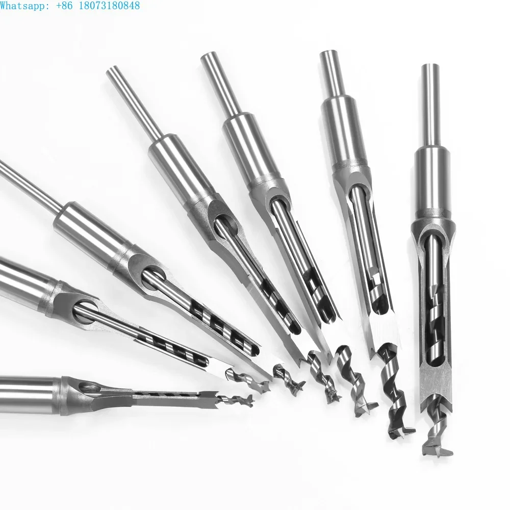 

Wood Square drill bits for Hole Drilling Chisel Hollow Mortise Drill bits