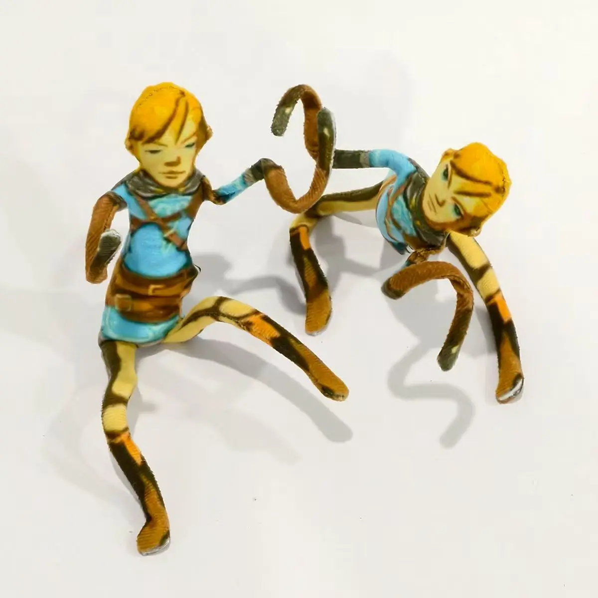 Juego Link Zelda, accesorios de juego de rol, mascota de peluche de algodón, decoración abstracta trenzada delgada, regalo de Navidad y Halloween