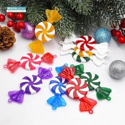12PCS Christmas Lollipop Candy Cane Pendant Xmas Tree Hanging Ornaments for Holiday Party Navidad Natal Noel 2024 New Year Gifts