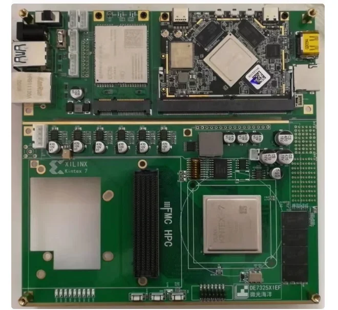 For ARM+FPGA data acquisition processing DE7325SOPF RK3399 KINTEX7 embedded development board