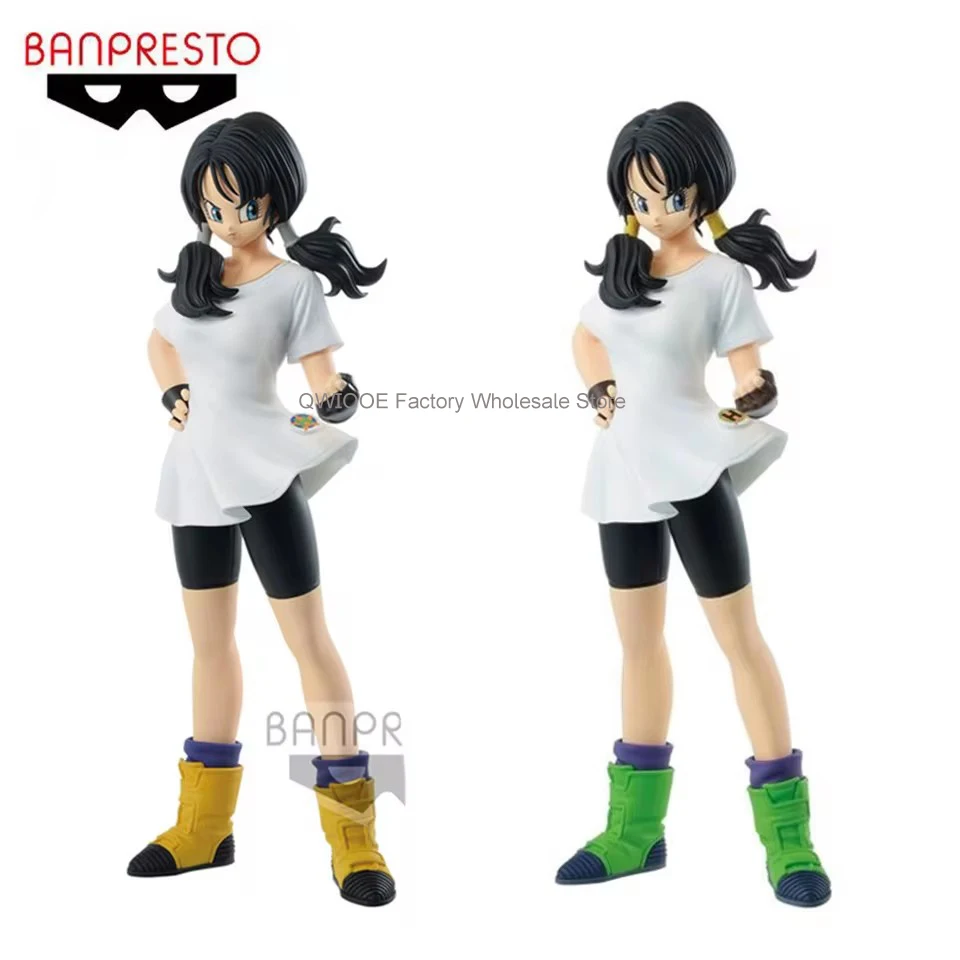 100% ursprüngliche Echte Banpresto Dragon Ball Z Glitter & Glamours 25cm P2.5mm Videl Ornamente Puppe Spielzeug Geschenke Für Freundin