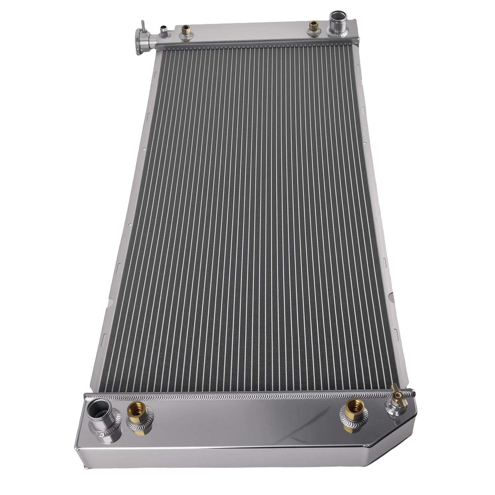 Radiator Tugas Berat untuk GMC K1500 5.7L V8 1988-1999 DPI1522 Desain Aliran Silang