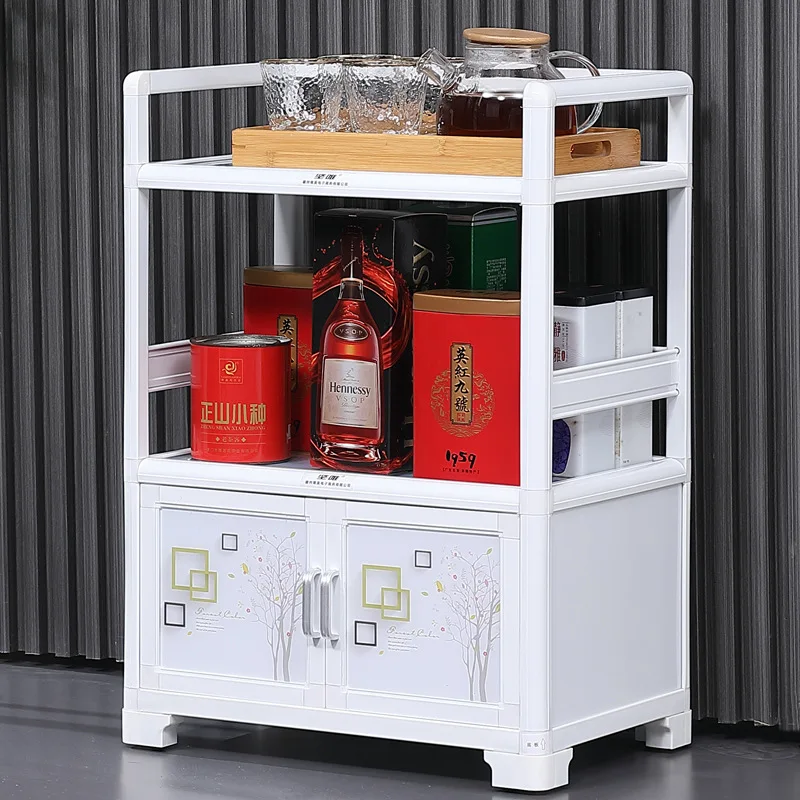 

Пристенный шкаф-тумба из алюминиевого сплава для микроволновой печи, тележка для инструментов для салона красоты/маникюра, полка