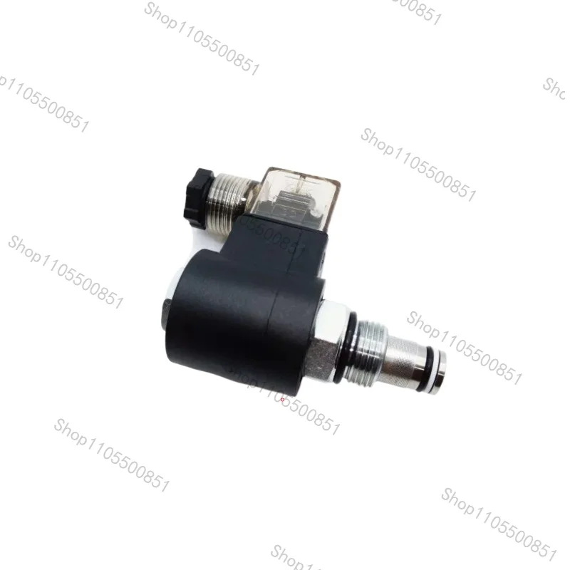 LSV2-08-2NCP-M Hydraulic Solenoid Valve Plug-in Two-position Two-way Lift Manual Lowering Unloading Lift