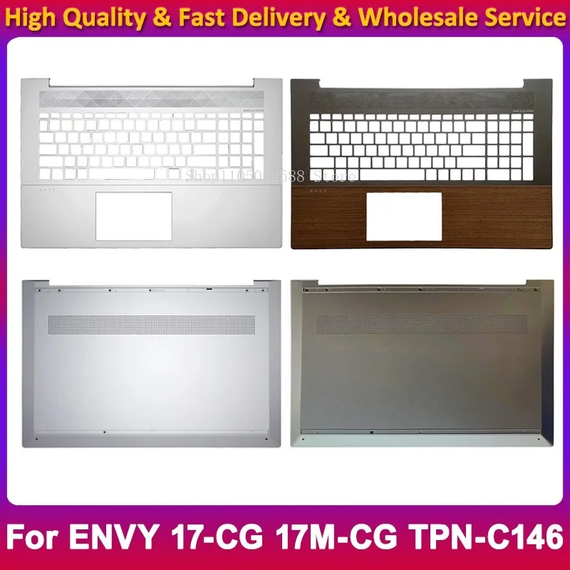 

NEW Laptop Case For HP ENVY 17-CG 17M-CG TPN-C146 Palmrest Top Housing Bottom Base Case Upper Back Cover L87946-001 L87948-001