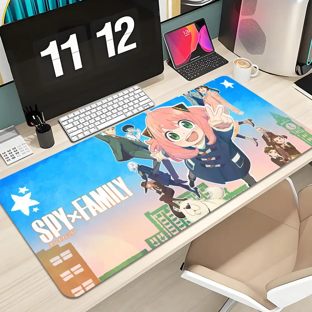 

Spy X Family Anya Mouse Pad Keyboard Mousepad lauge 1200X600 mm Desk Mat PC Gamer Office Carpet Home Table pad