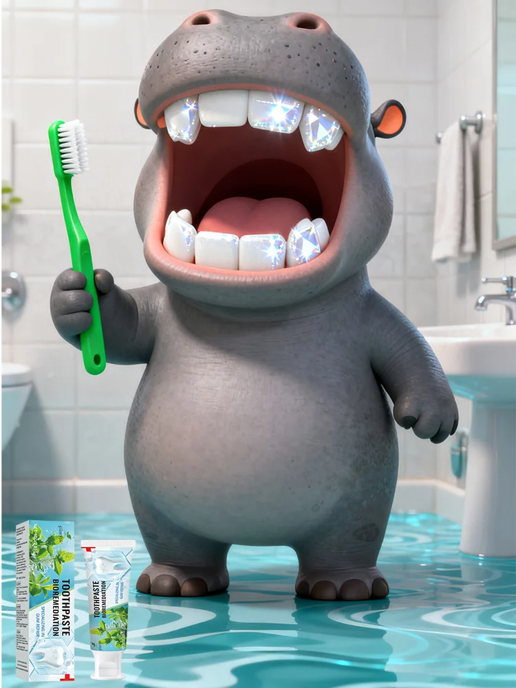 

Эта отбеливающая зубная паста эффективно осветляет зубы, укрепляет эмаль для здорового зубного протектора, удаляет прочные пятна от дай.