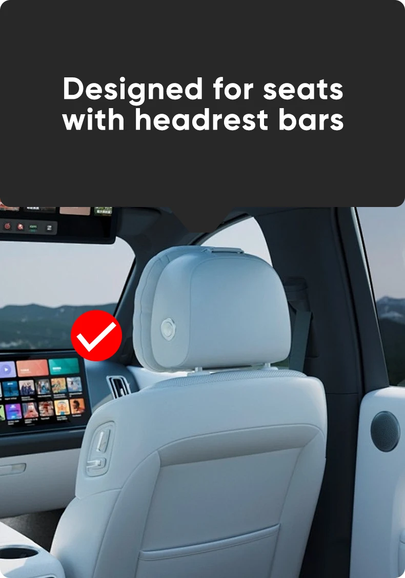 Erweiterbarer Auto-Rücksitz-Schreibtisch für Laptop und Esszimmer, mit rutschfester Unterlage und Gerätehalter. Perfekt für Arbeit/Essen – Detail 19