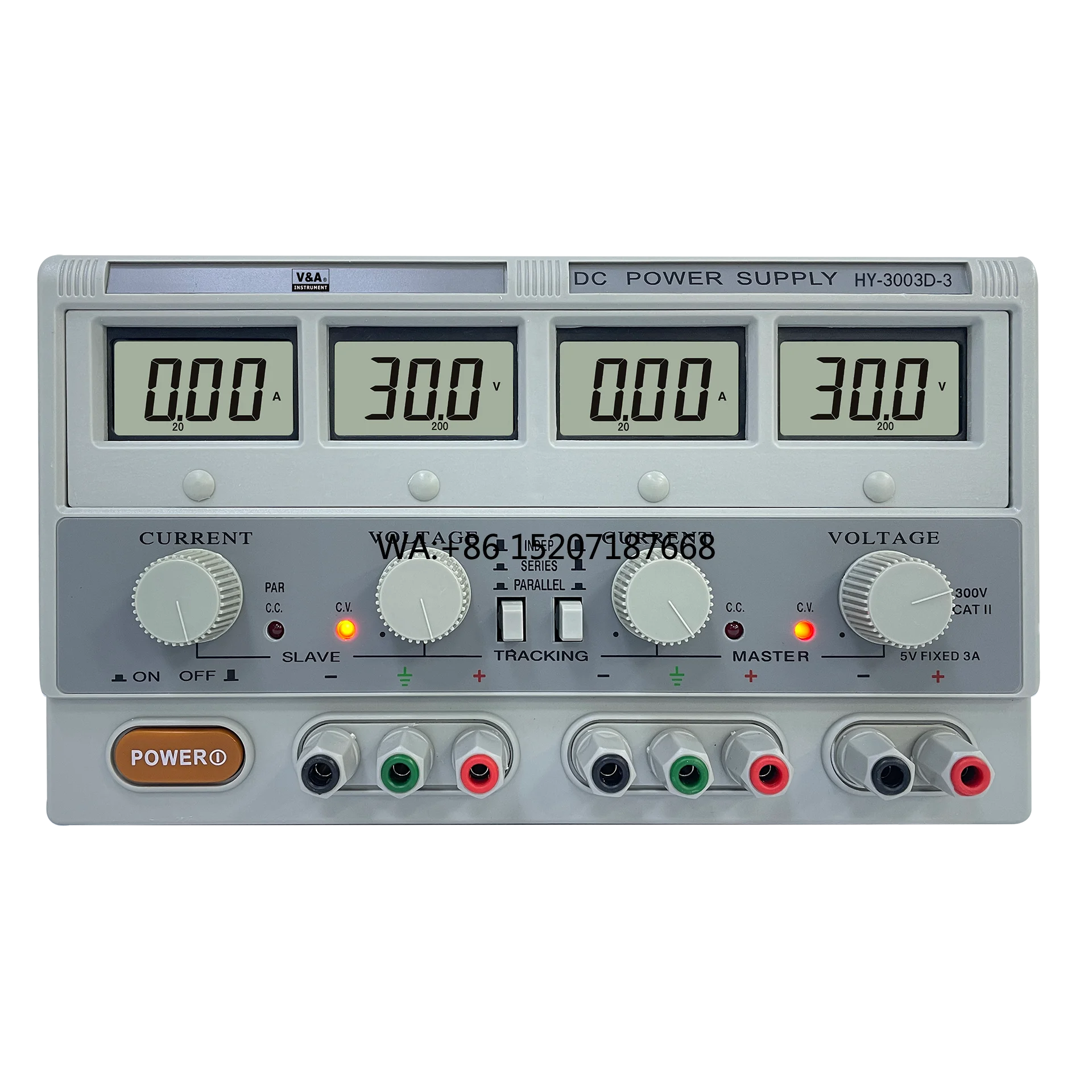 Linear Dc Power Supply Triple Output - HY3003D-3 Dijital Doğrusal Analog DC Güç