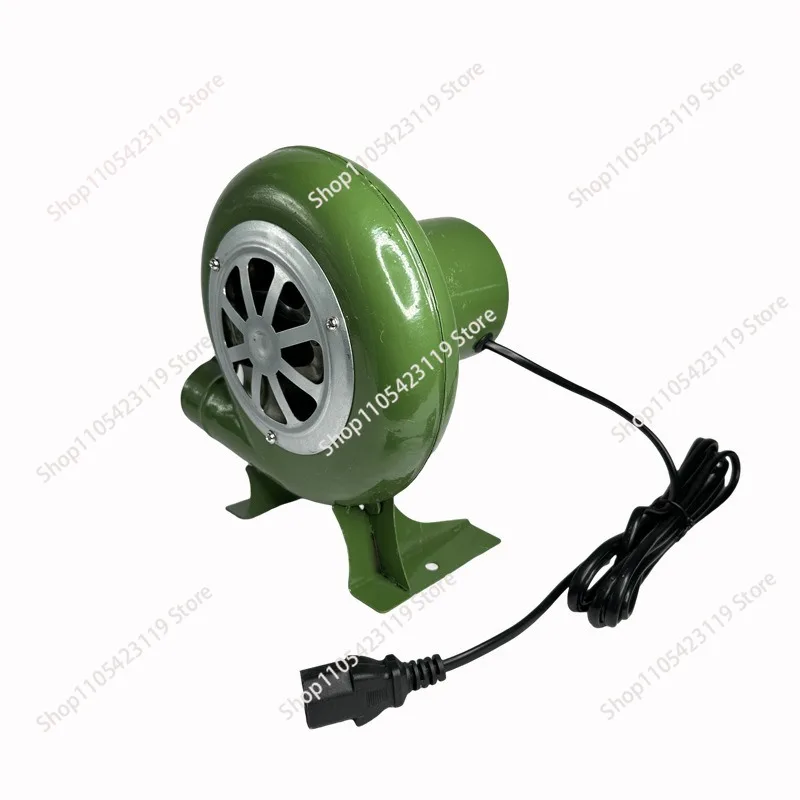 Electric Blower Fan BBQ Fan 100v 220v Suitable for Barbecue Mini Blacksmith Forges Blower with Speed Adapter AC100-240V M89B view 5