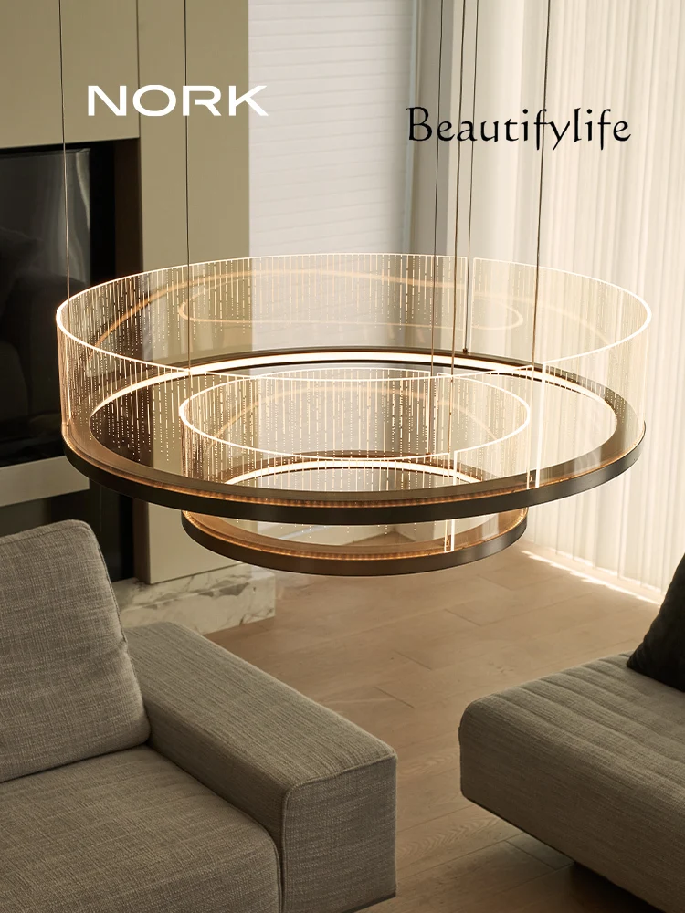 Cloud yarn living room simple atmosphere modern high-end designer artist home bedroom villa hall