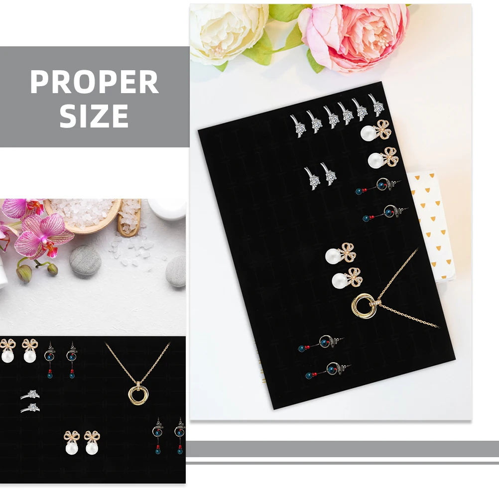 

7 Pcs Sponges Jewelry Box Cushion Pad for Ring Earring Display Holder Insert Case ganizer Tray Earring ganizer Sponge Tray