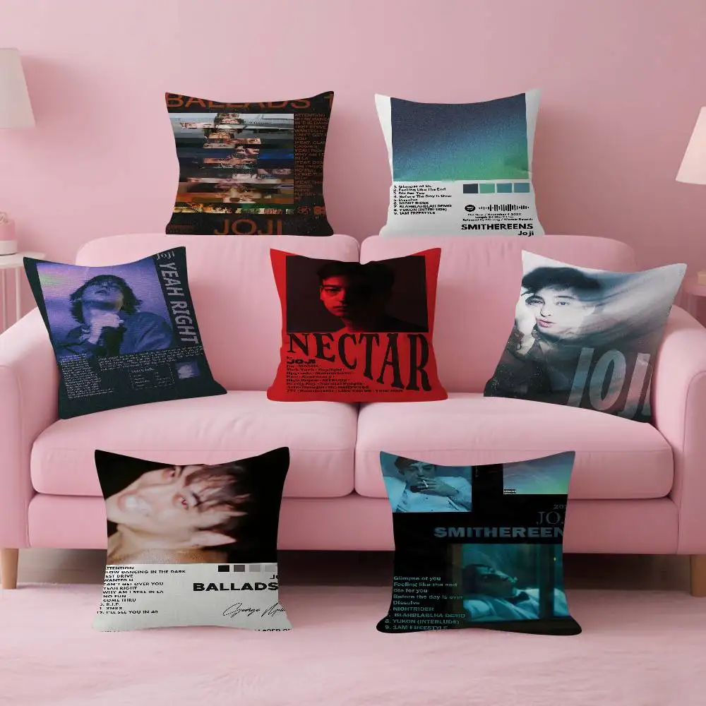 Pop Rap Music Album Cover JOJI Pillow Cover For Bedroom Room And Living Room Sofa Decorative Cushion Cover