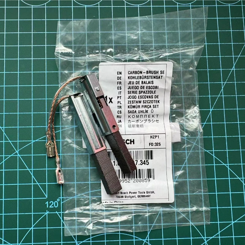 

2Pcs Carbon Brush Industrial Vacuum Cleaner for Bosch GAS15PS GAS15 Carbon Brush Set Replacement Parts 1619PA7345