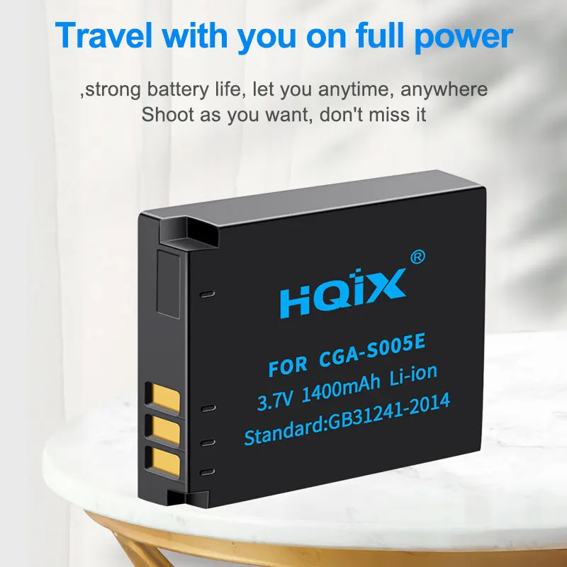 HQIX for Sigma DP1 DP2 DP3 Merrill Camera BP-41 Charger Battery