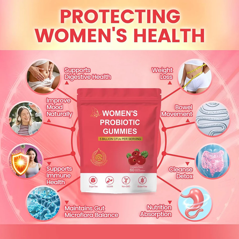 Gomas Probióticas Vaginais par - Probiotic 60 Billion avaliação e preço