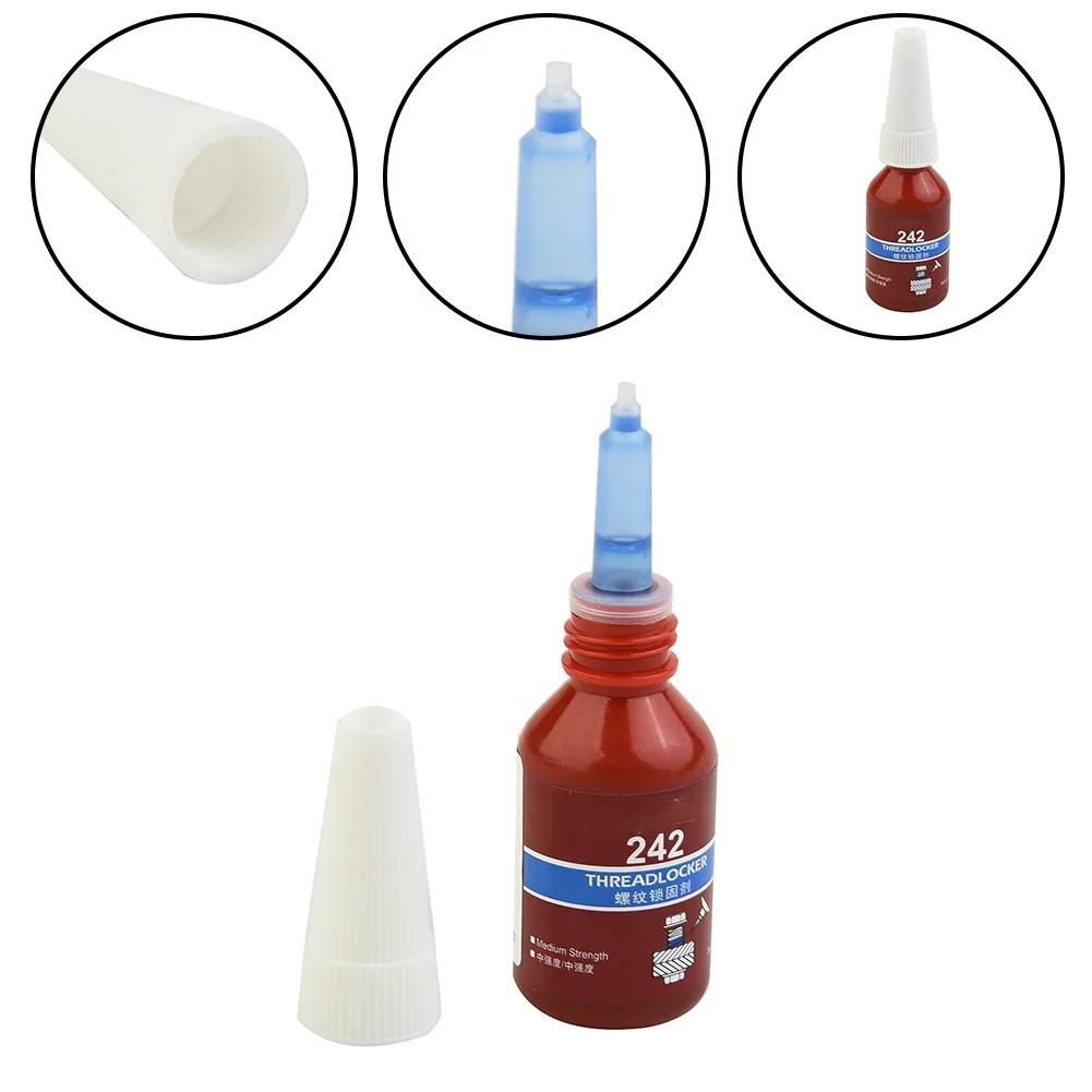 10ml Frenafiletti L-octite 242 Colla per vite blu Agente di bloccaggio del filo Colla anaerobica Anti-allentamento Forza media per filettatura M6-M20