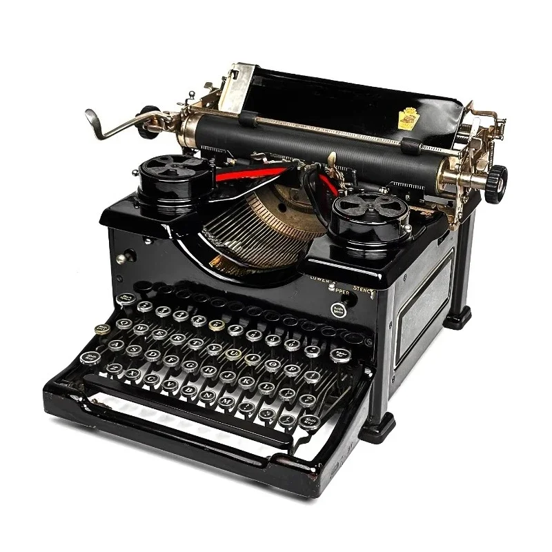 Mechanical English typewriter 1920s normal use antique collection retro literary birthday gift