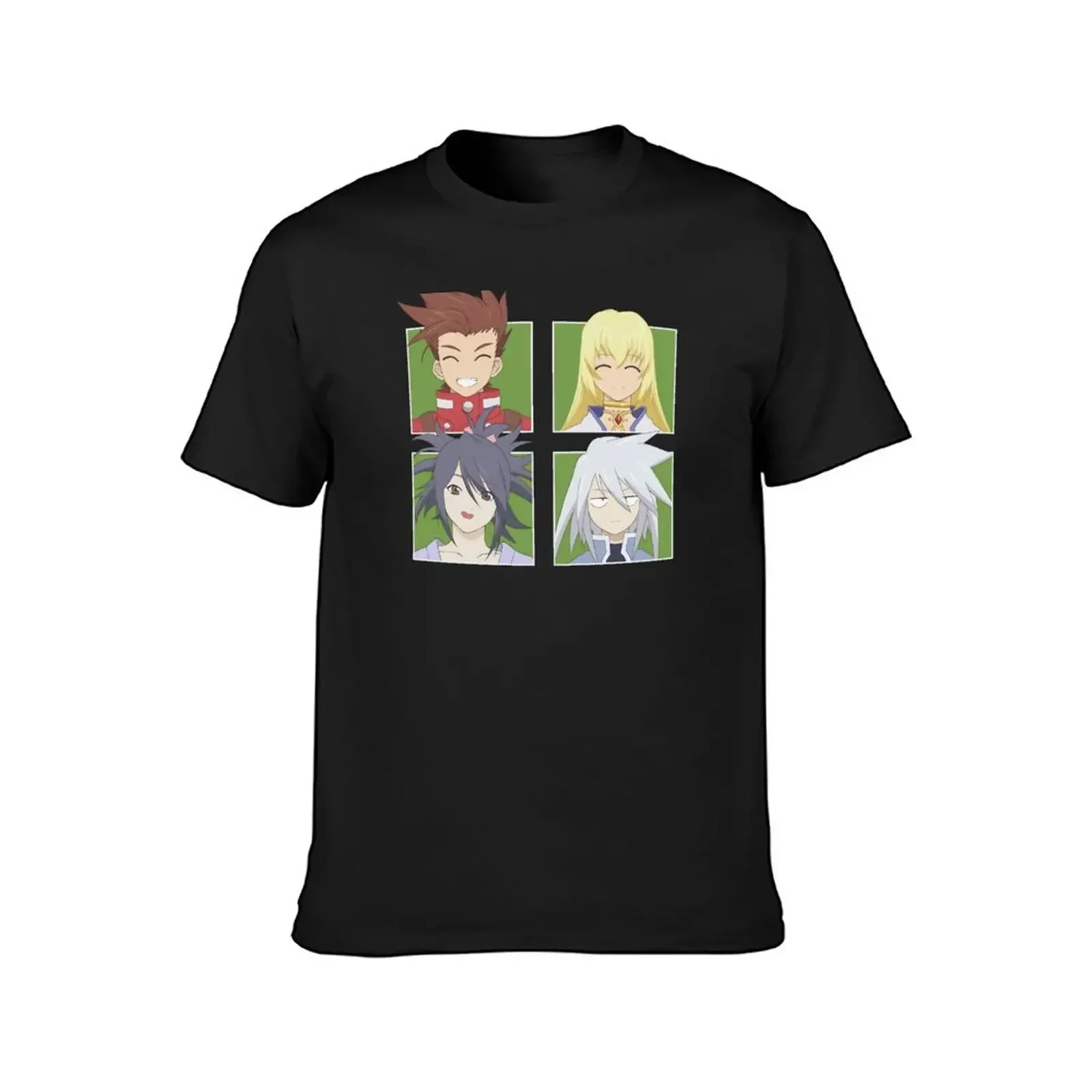 Tales of Symphonia - Conversation T-Shirt for a boy anime cute clothes t shirts for men graphic