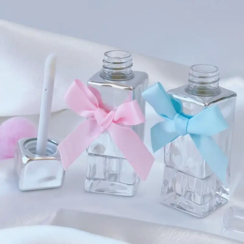 ลิปสติก ขนตาปลอม แท่งหนา อุปกรณ์เดินทาง ขวดรีฟิล 2.5 มล. ลิปกลอส หลอดเปล่า ทรงเหลี่ยมแบบไม่สม่ำเสมอ ลายคลื่นน้ำ กลอส