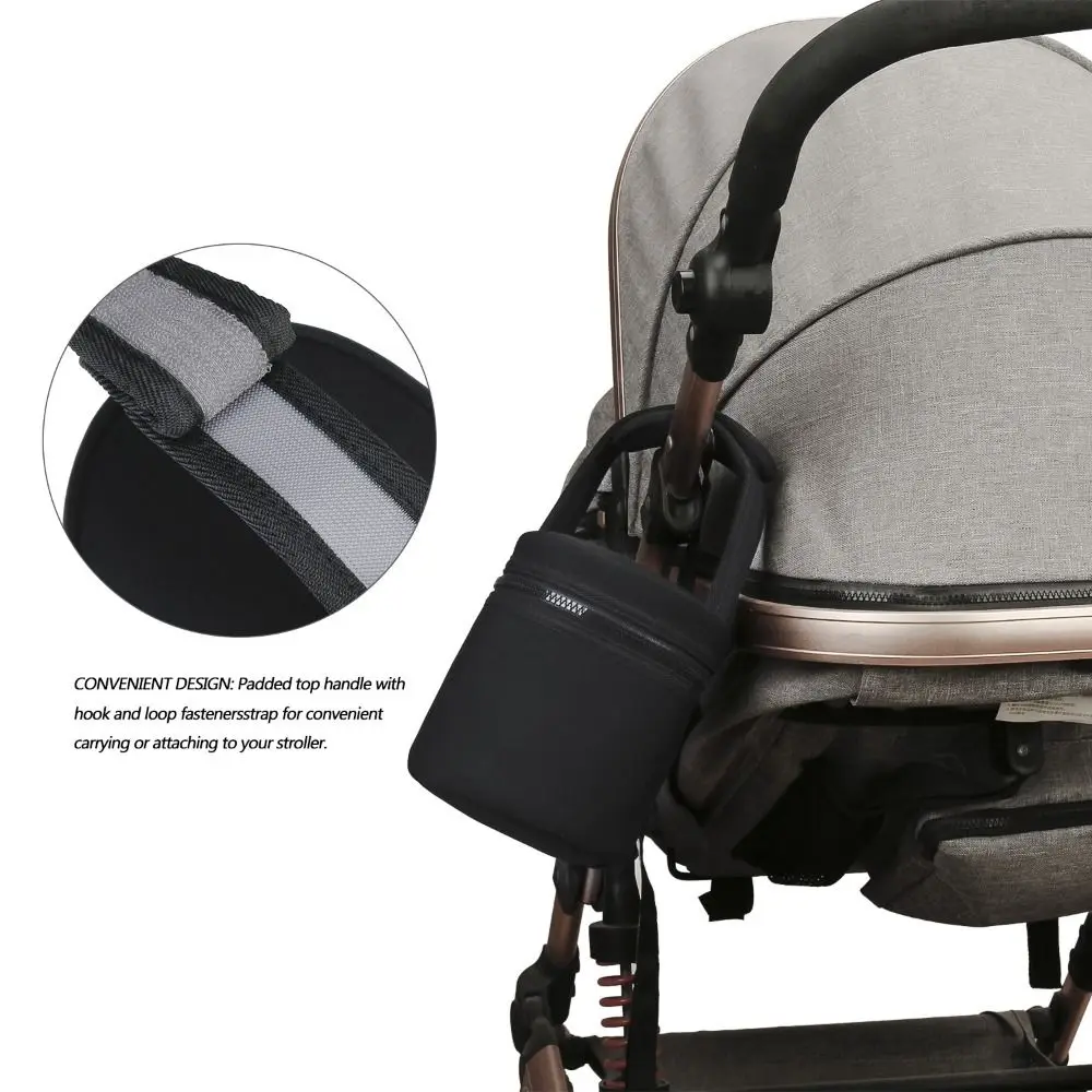 Insulation Bag Baby Feeding Milk Warmer Bottle Holder Baby Bottle Mommy Clutch Bag Stroller Accessories Stroller Hang Bag