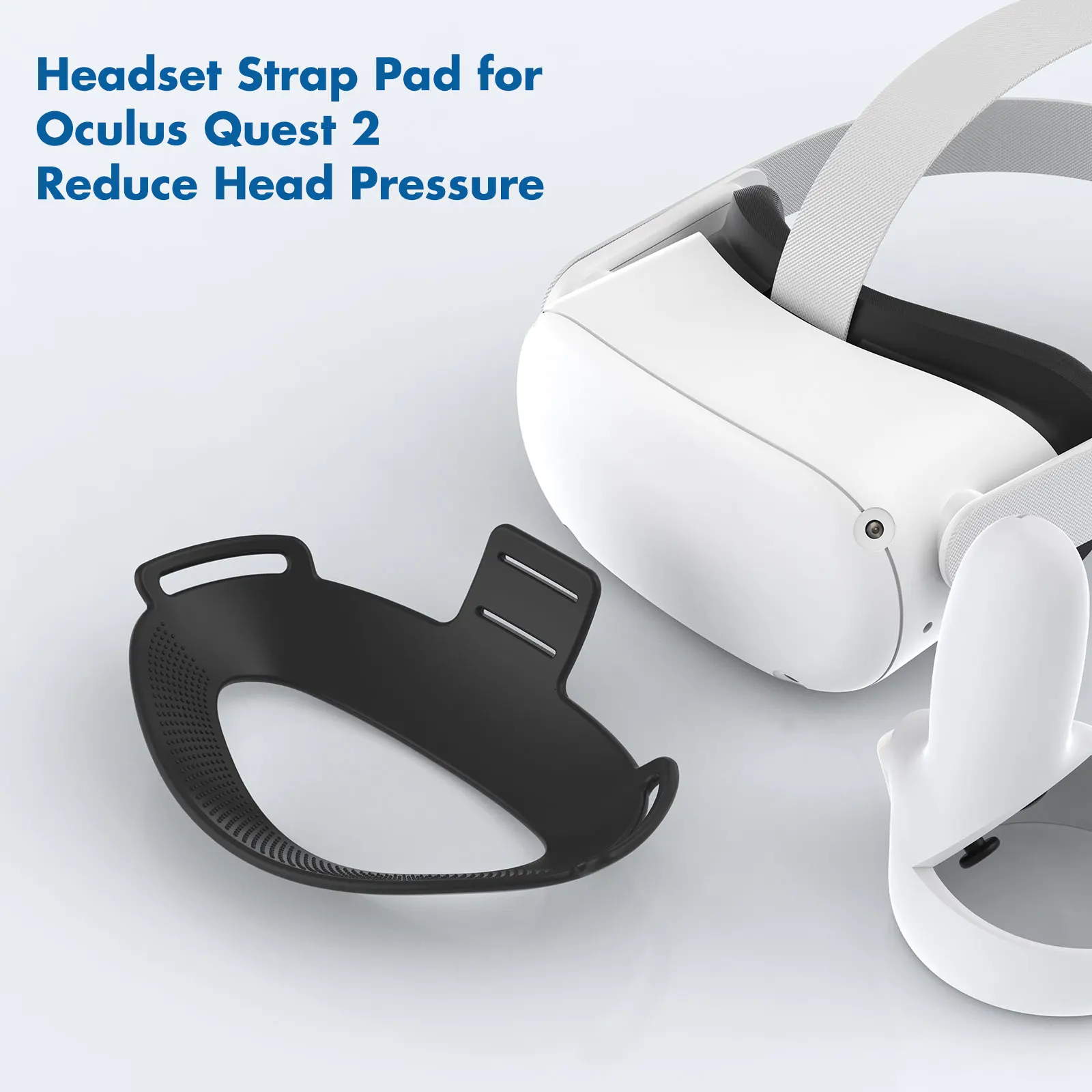 Kiwi Ontwerp Headset Band Pad Voor Oculus Quest 2 Vr Headset Verminderen Hoofd Druk Accessoires Comfort Verbeteren Ondersteunende