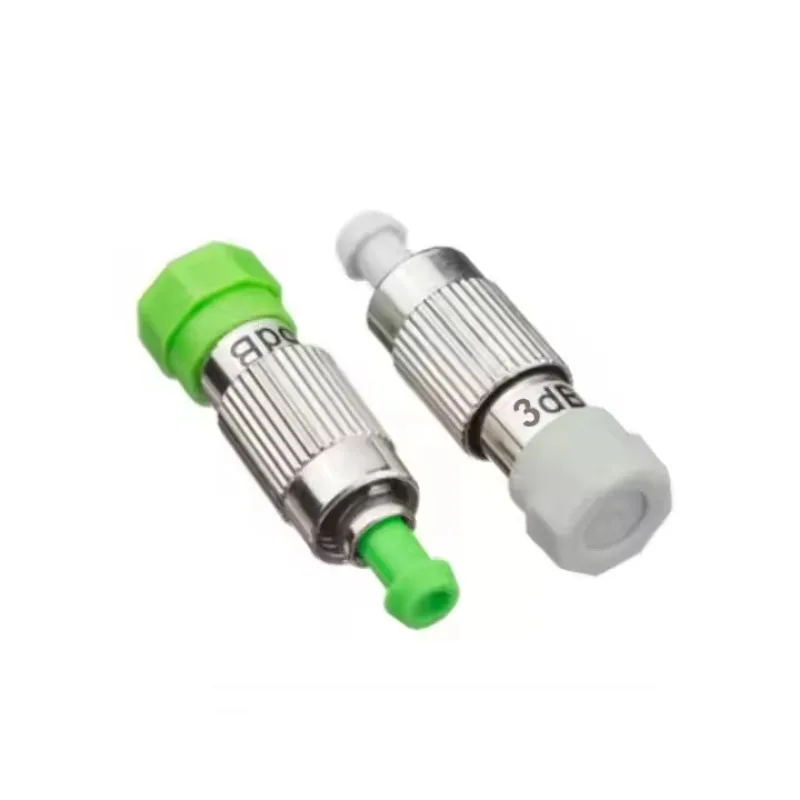 Factory Price FC APC Female to Male 3dB 5dB Fiber Optic Fixed Attenuator FTTH