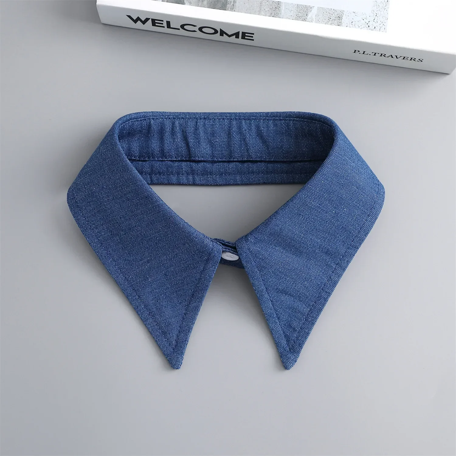 Elegant Necklace Fake Collar for Shirt Detachable Collar Women Blouse Tops False Collar Woman Neck Shoulder Wraps Tie Decor
