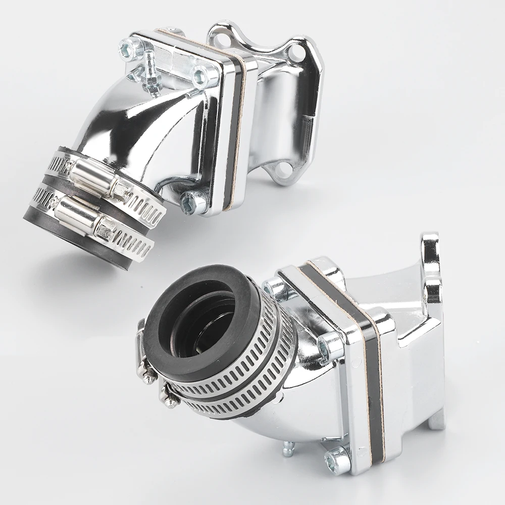 عالية الجودة الأداء سباق مشعب السحب أنبوب إدخال ل 2 السكتة الدماغية الدراجة البخارية Minarelli JOG DIO50 KOSO PWK28 OKO 24 مللي متر #6