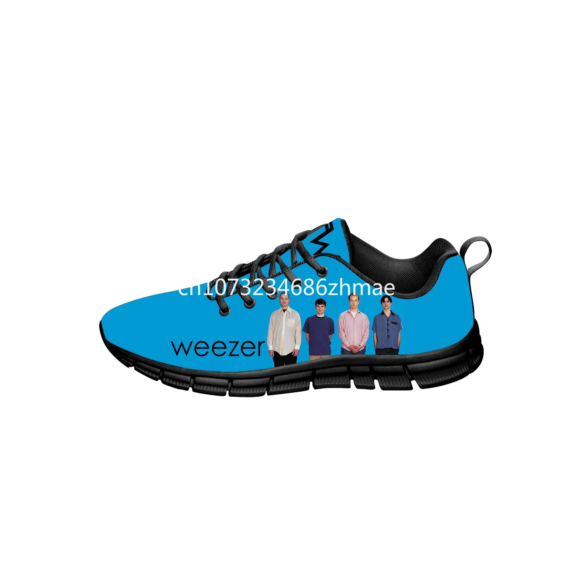 Weezer Pop Rock Band Fashion Sports Shoes Mens Womens Teenager Children Sneakers Casual Custom High Quality Couple Shoes