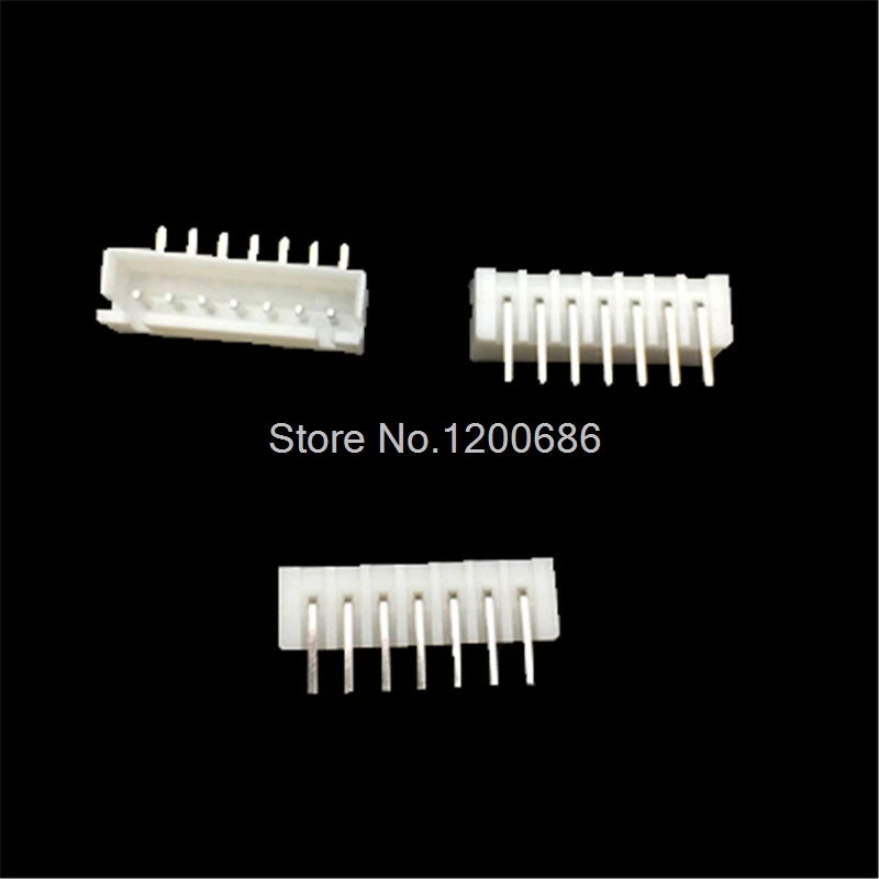 

100 piece XH 2.54 7-Pin Connector Right angle socket plug Male connector