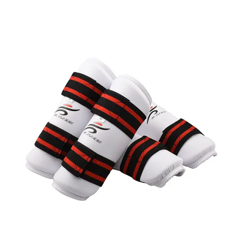 Taekwondo Leg Sleeve Compression Set Adults Kids Foot Knee Warmer Boot Forearm Arm Support Karate Training Equipment