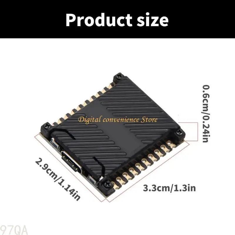 97QA Advanced IOTS Development Board met ESP32 Min 1, Fast Speed ​​WiFi6, Energie -efficiënte LE5 en SX1262