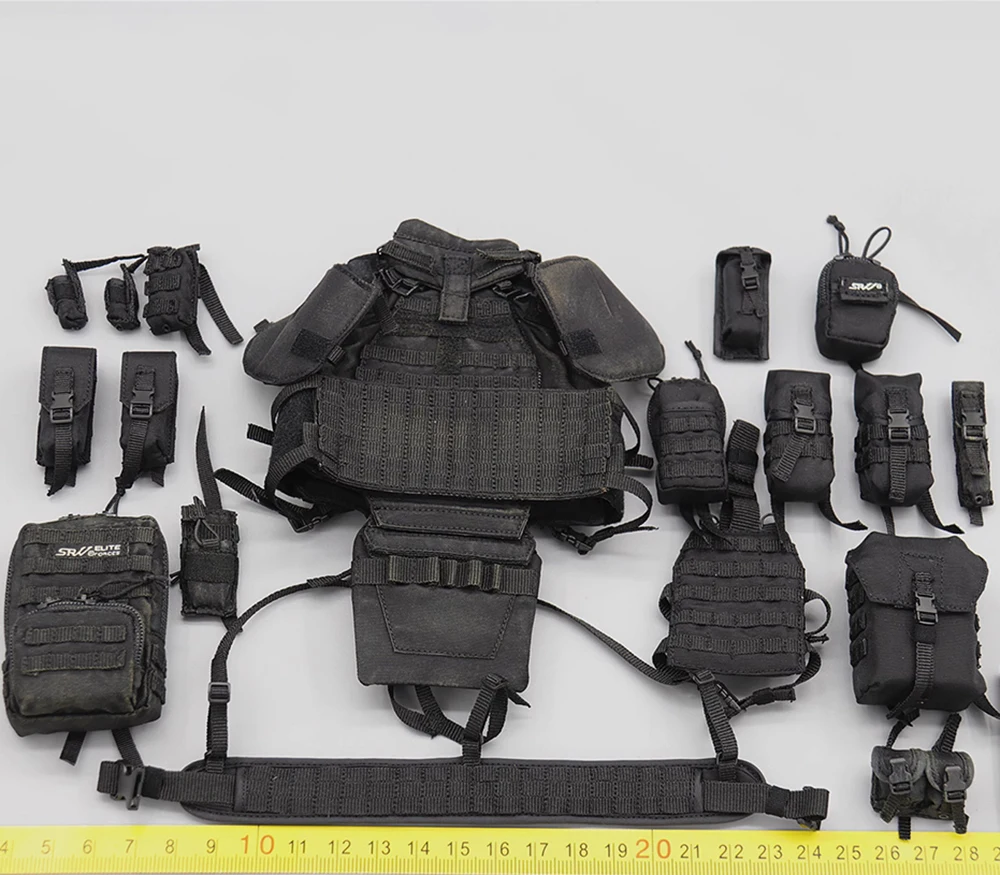 1/6 DAMTOYS DAM 78095  Soldier Hang Chest Vest Bag Watch For 12\