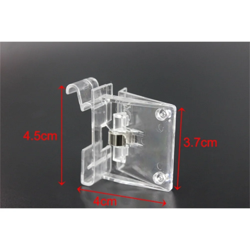 Shelf Channel Pop Clips Plastic Data Strip Sign Promotional Card Holder Price Tag Display Rack Talker Store Aisle Advertising