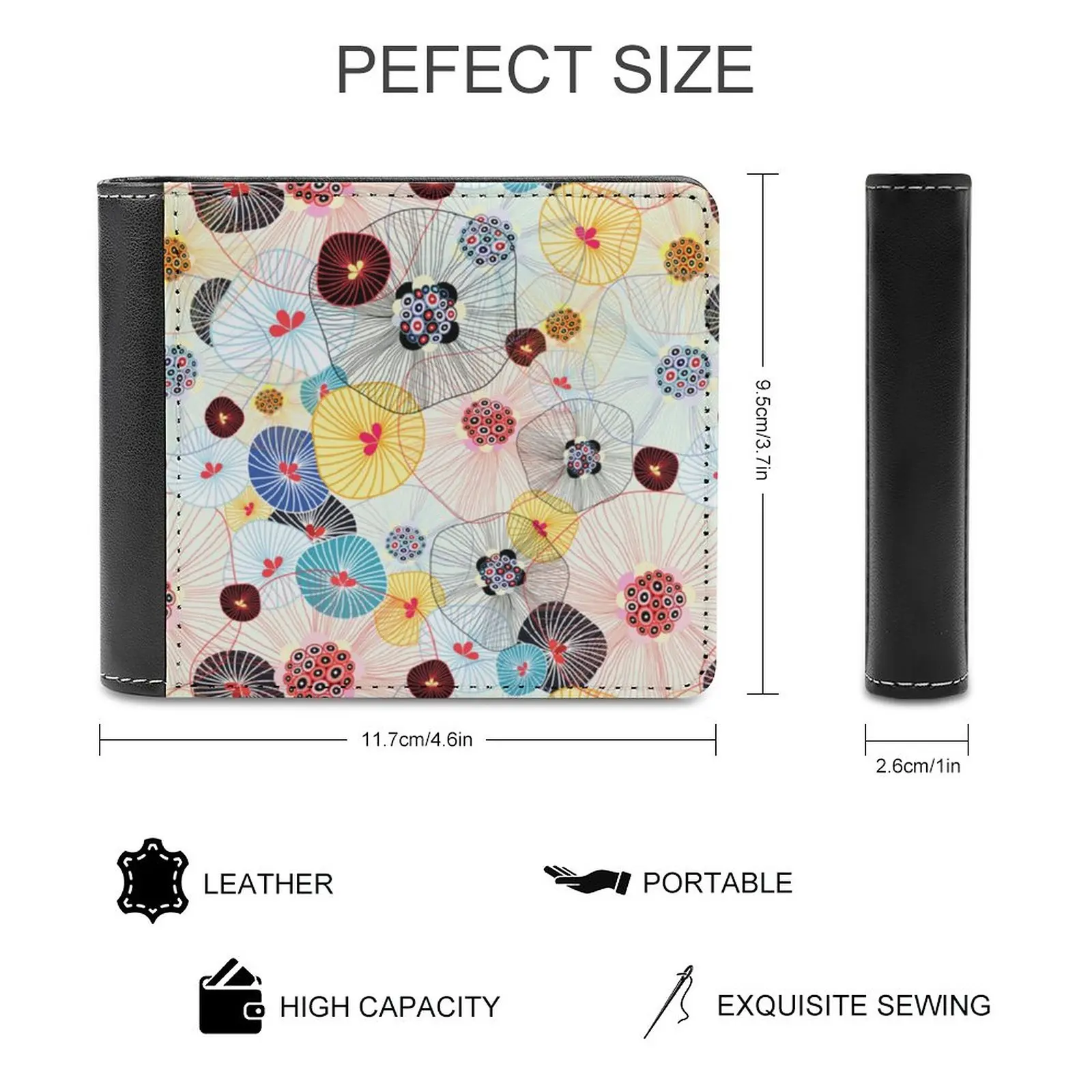 Forlorn Frog In Fall Fashion Credit Card Wallet Leather Wallets Personalized Wallets For Men And Women Fall Autumn Leaves Red