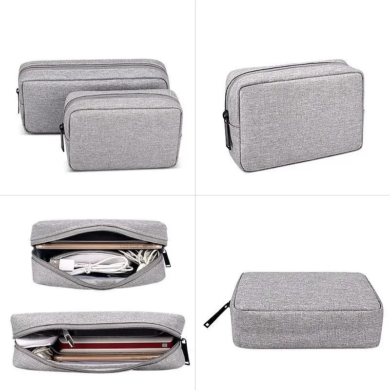 Borsa portaoggetti Organizzatore per cavi Borsa da viaggio Piccola elettronica Scheda SD Power Bank Borsa portaoggetti portatile